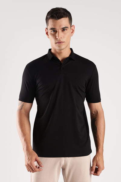 Pure Class Polo - Phantom Black
